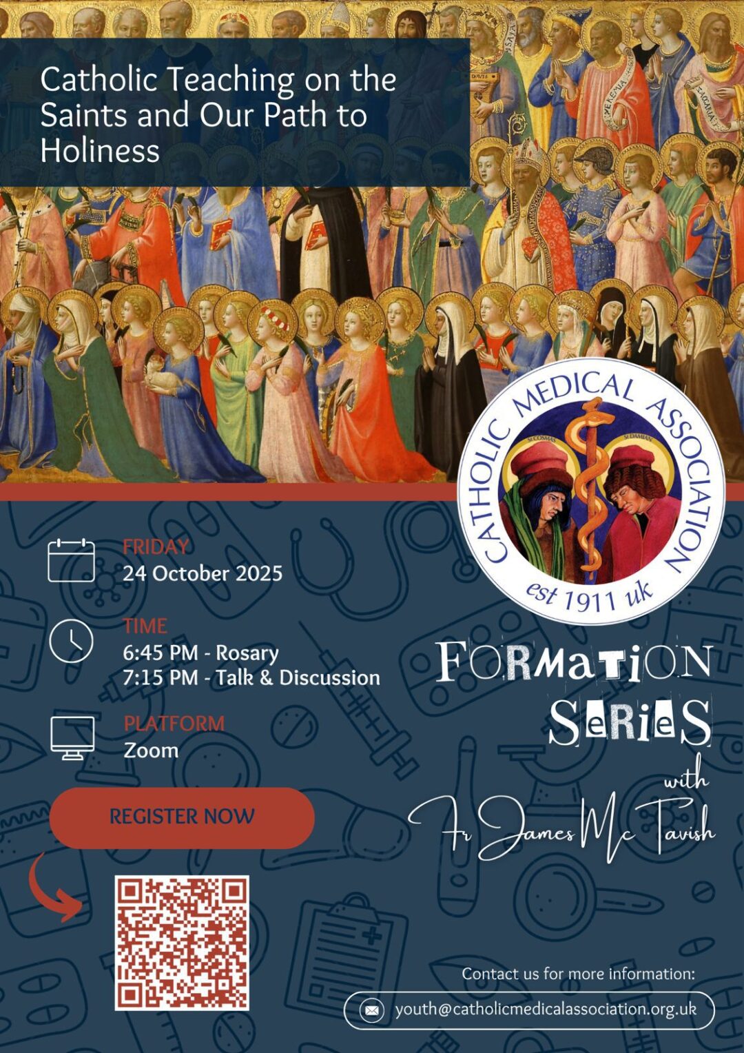 CMA Formation Series: Catholic Teaching on the Saints and Our Path to Holiness