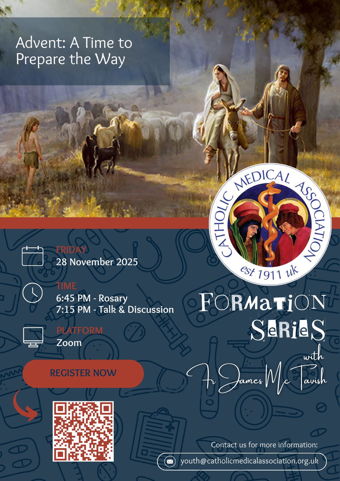 CMA Formation Series with Fr James McTavish: Advent - A Time to Prepare the Way